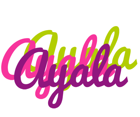 Ayala flowers logo