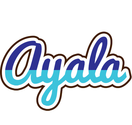 Ayala raining logo