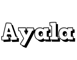 Ayala snowing logo