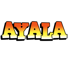 Ayala sunset logo