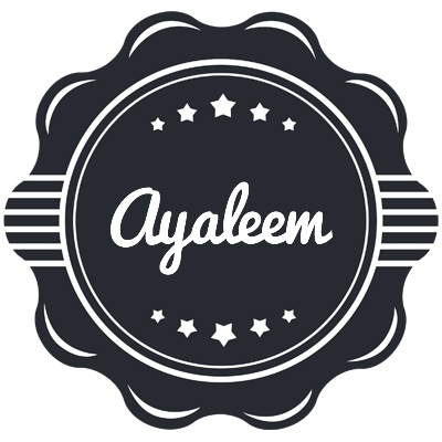 Ayaleem badge logo