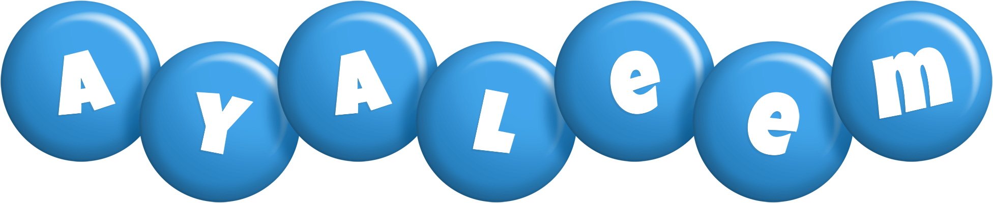 Ayaleem candy-blue logo