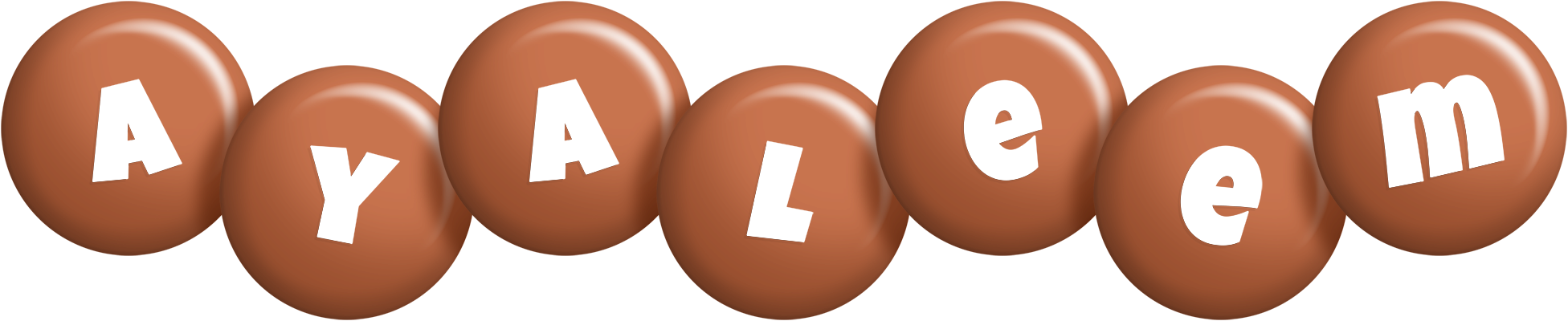 Ayaleem candy-brown logo