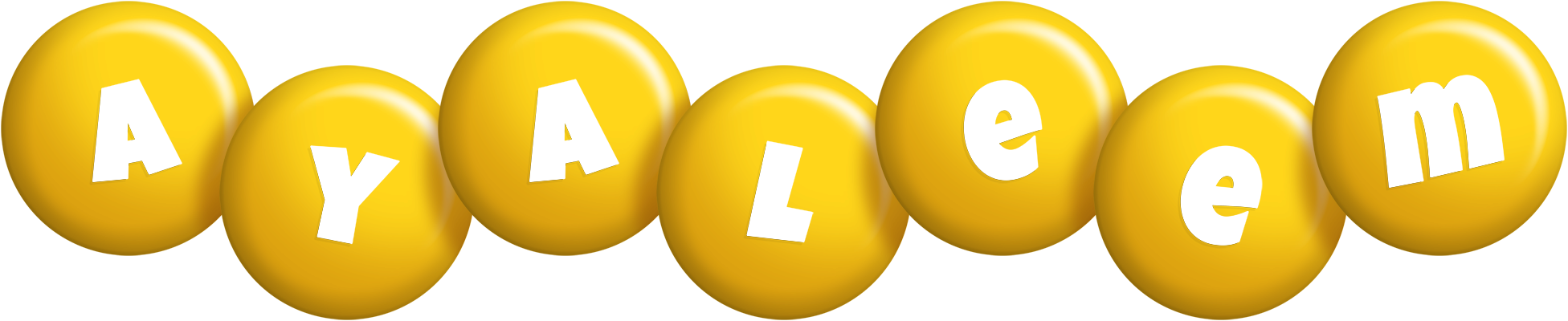 Ayaleem candy-yellow logo