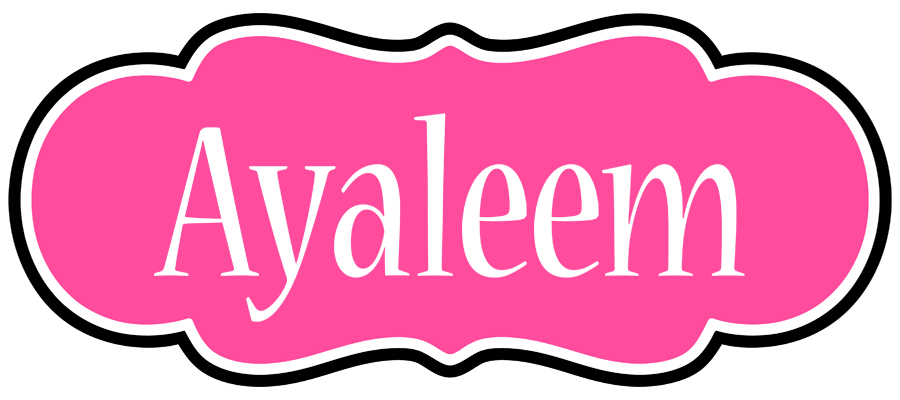 Ayaleem invitation logo