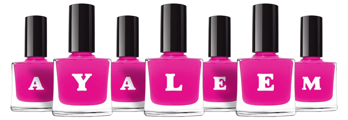 Ayaleem nails logo