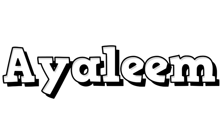 Ayaleem snowing logo