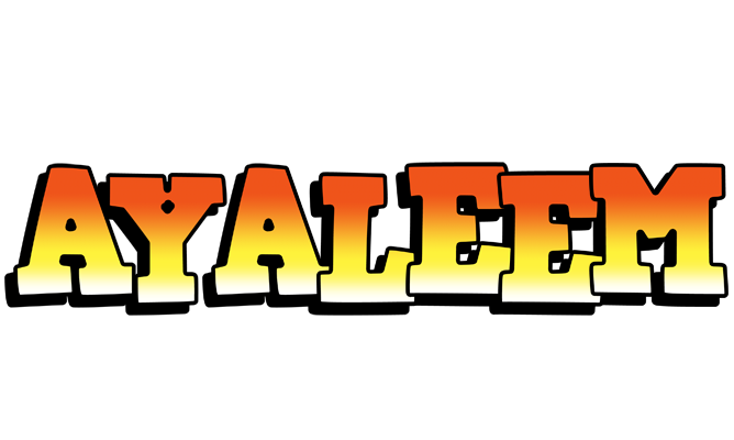 Ayaleem sunset logo