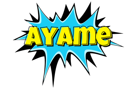 Ayame amazing logo