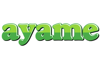 Ayame apple logo