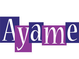 Ayame autumn logo