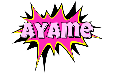 Ayame badabing logo