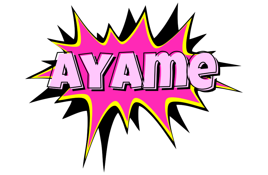 Ayame badabing logo