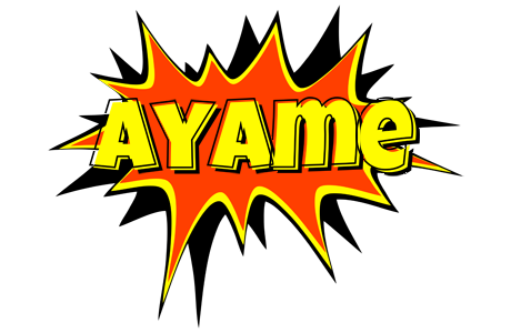 Ayame bazinga logo