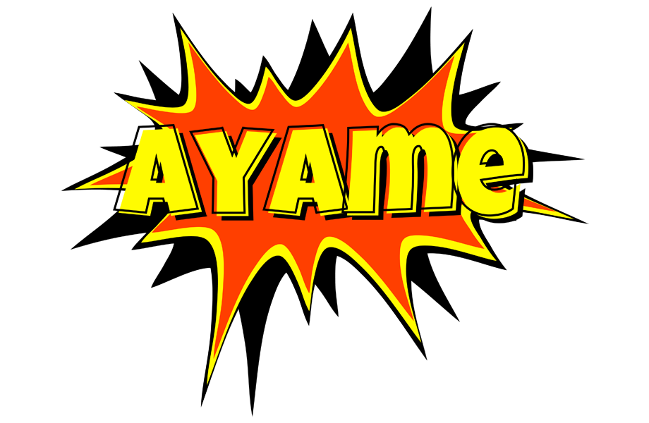Ayame bazinga logo
