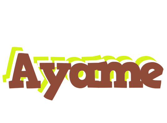 Ayame caffeebar logo