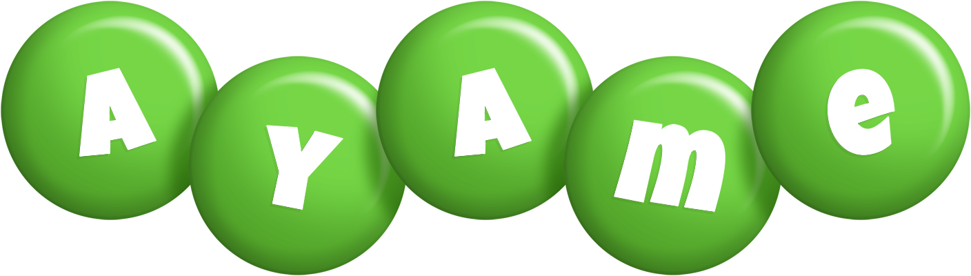 Ayame candy-green logo