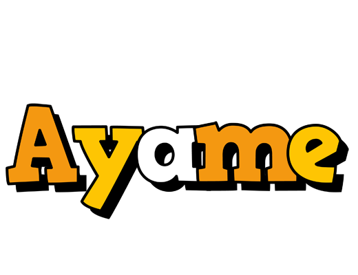 Ayame cartoon logo