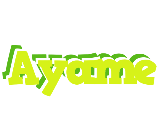 Ayame citrus logo