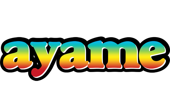 Ayame color logo