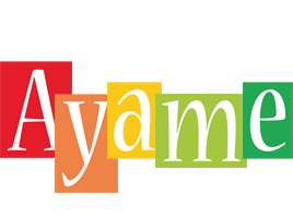 Ayame colors logo