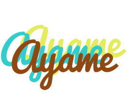 Ayame cupcake logo