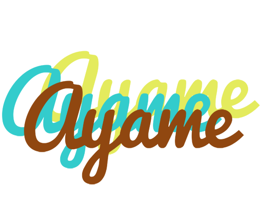 Ayame cupcake logo