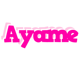 Ayame dancing logo