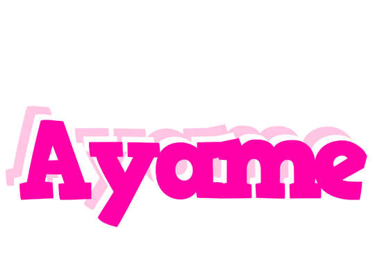 Ayame dancing logo
