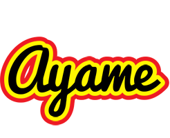 Ayame flaming logo