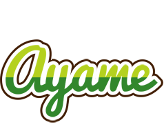 Ayame golfing logo