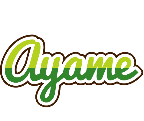 Ayame golfing logo