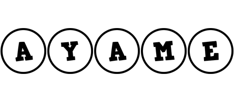 Ayame handy logo