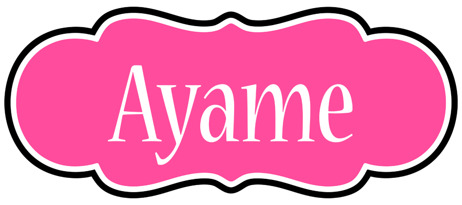 Ayame invitation logo