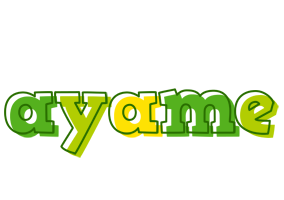 Ayame juice logo