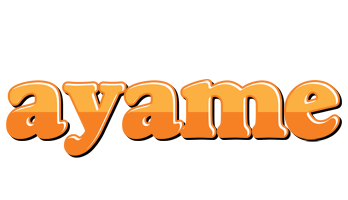 Ayame orange logo