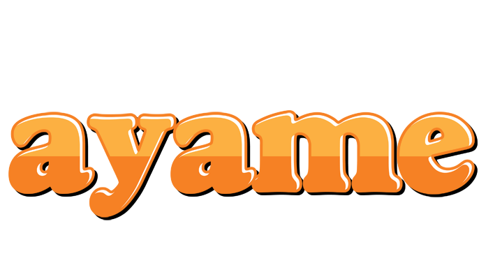 Ayame orange logo