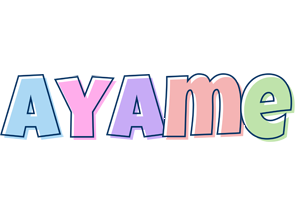 Ayame pastel logo