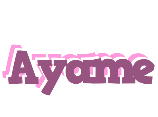 Ayame relaxing logo