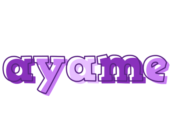 Ayame sensual logo
