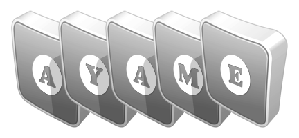 Ayame silver logo