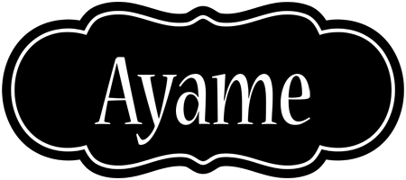 Ayame welcome logo