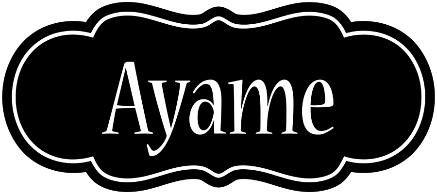 Ayame welcome logo