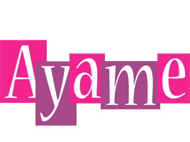 Ayame whine logo