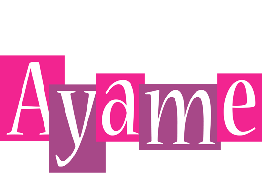 Ayame whine logo