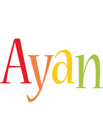 Ayan birthday logo