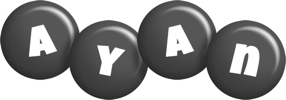 Ayan candy-black logo