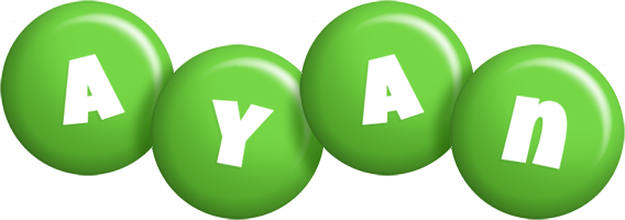 Ayan candy-green logo