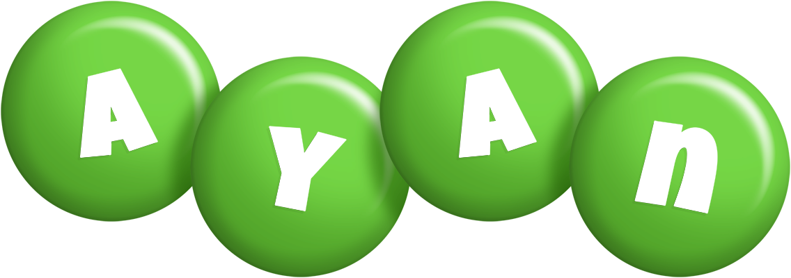 Ayan candy-green logo