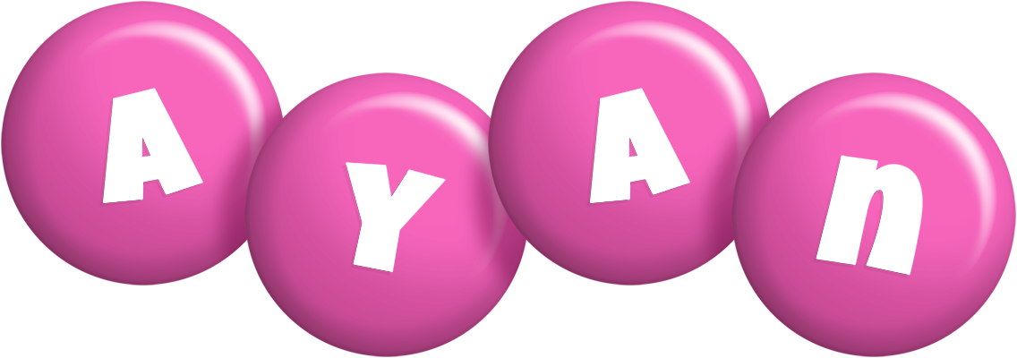 Ayan candy-pink logo